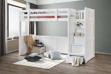 My Design Loft Bunk Bed with Stair King Single