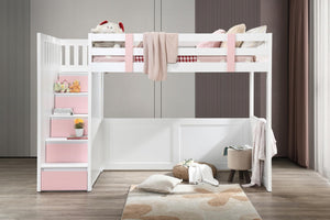 My Design Loft Bunk Bed with Stair King Single