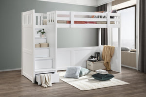My Design Loft Bunk Bed with Stair King Single