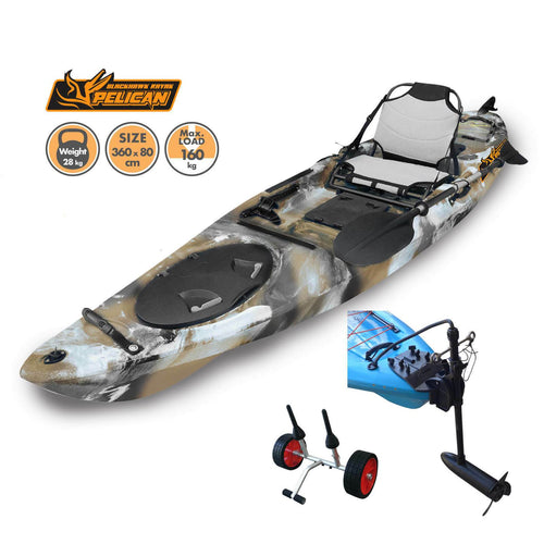 Motorised Pelican Kayak Package