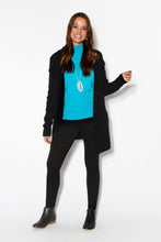 Abby Black Knit Cardigan