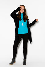 Abby Black Knit Cardigan