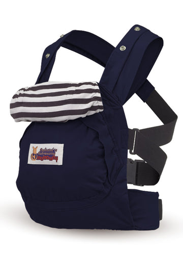 Hugaroo Cross Back Temp. Balance Baby Carrier - Blue