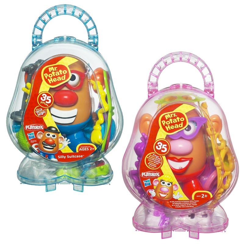 Playskool Mr. Potato Head & Mrs. Potato Head Silly Suitcases Value Pack