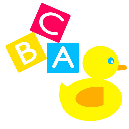 Demo ABC Block and Bath Toy Duck Bundle
