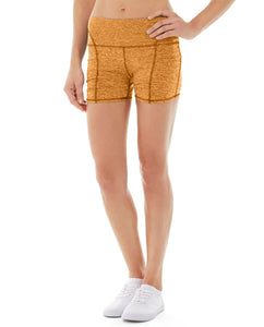 Gwen Drawstring Bike Short-32-Orange